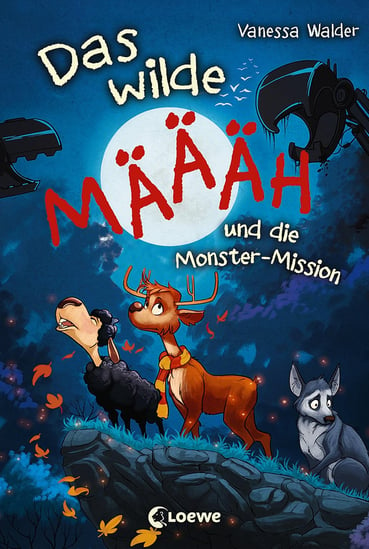 Buchcover Das wilde Mäh und die Monster-Mission