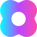 a colorful picture of a circular object