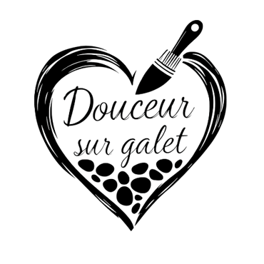 Douceur sur galet logo