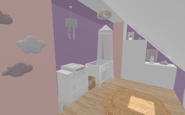 Projection 3D, vue coté sommeil