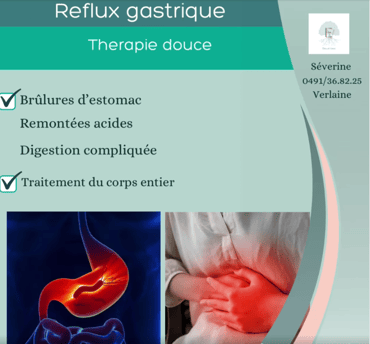 brûlure estomac et digestion compliquée ? Thérapeute à Liège