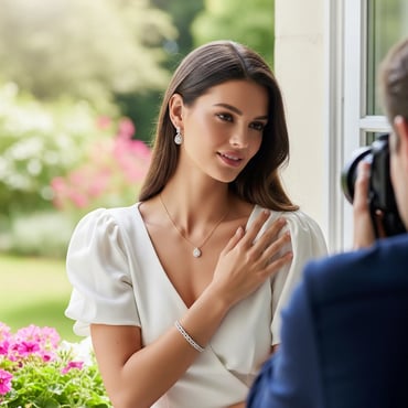 Shooting Jewelry on Models