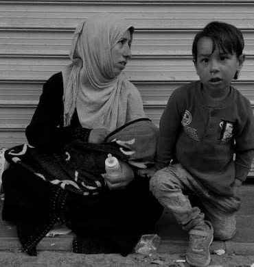 Istanbul Mom and son