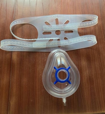 Starvent Health Care Ventilator CPAP Mask With Silicone Head Harness ( Niv )