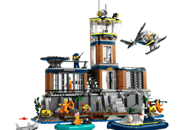 LEGO CITY Police Prison Island - NEW 2024