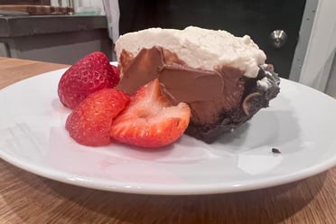 pudding pie slice