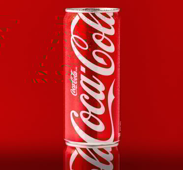 Coca-Cola can representing strong brand identity at Braske Agency
