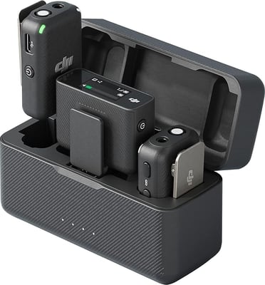 DJI wireless microphone for travel vlogging and YouTube creators