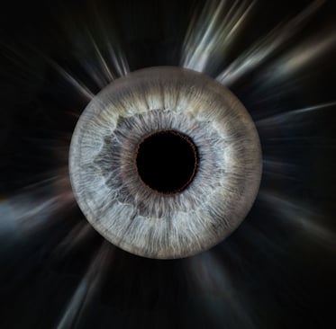 iris foto, Einzeliris, Auge, Macroaufnahme