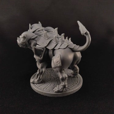 Hellhound sculpt photo 1