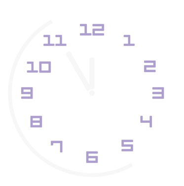 Clock face - Time is of the essence when setting up a new business