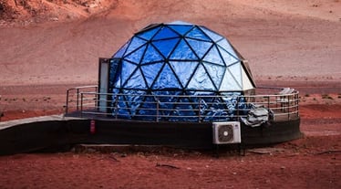 Dome homes for living off grid