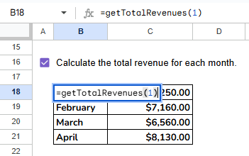 spreadsheet custom formulas