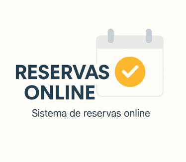 Cartel de reservas online