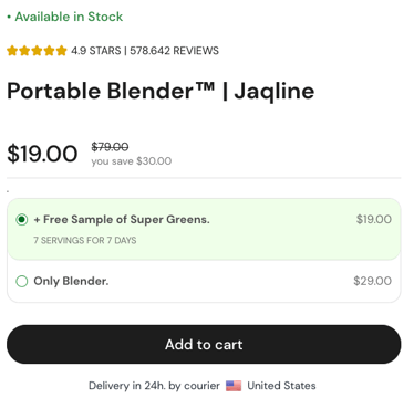 Potable Blender