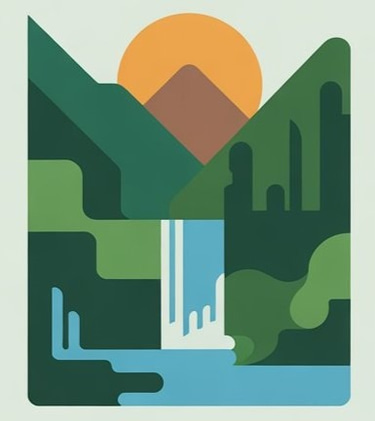 Ourika Valley Waterfalls logo