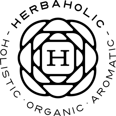 The Herbaholic's logo