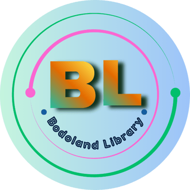 Bodoland Library logo