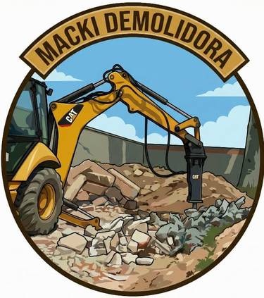 demolidora e terraplanagem em curitiba logo