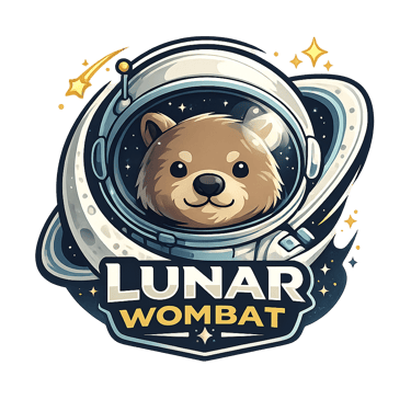 Lunar Wombat logo