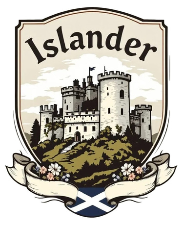 Islander UK Harris Tweed bags by Bullantic  logo