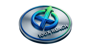 100x Reach logo