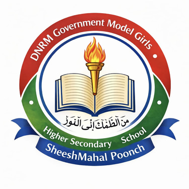 DNRM GOVT.  MODEL GIRLS HIGHER SECONDARY SCHOOL POONCH logo