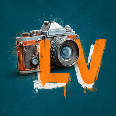 Laes Lens Visuals logo