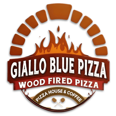 GIALLO BLUE PIZZA logo