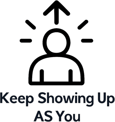 Keep Showing Up as You logo