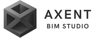 AXENT BIM STUDIO logo