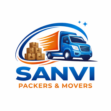 Sanvi packers and movrers logo