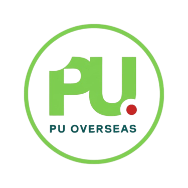 PU OVERSEAS logo