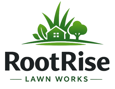 RootRise Lawn Works logo