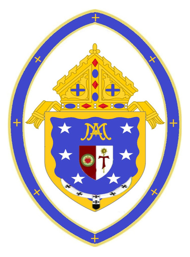 Queen of Angels Mission logo