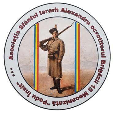 Asociația Sfântul Ierarh Alexandru Ocrotitorul Brigăzii 15 Mecanizată „Podu Înalt” logo