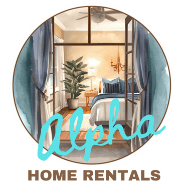 Alpha Homes Room Rentals logo