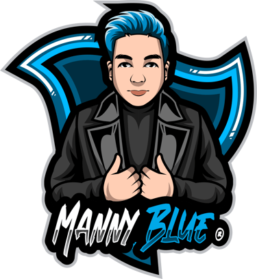 Manny Blue logo