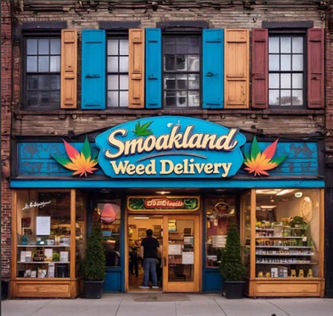 Smoakland Weed Delivery logo