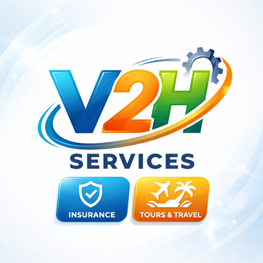 V2H SERVICES logo