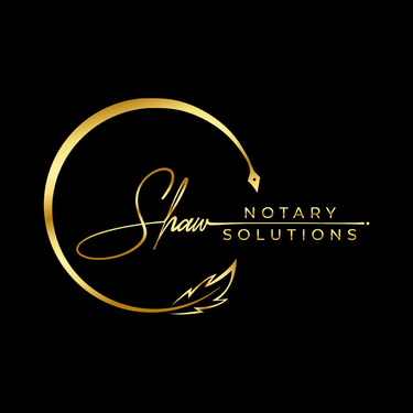 Shaw Notary Solutions logo