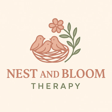 Nest and Bloom Therapy logo