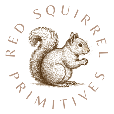 Red Squirrel Primitives logo