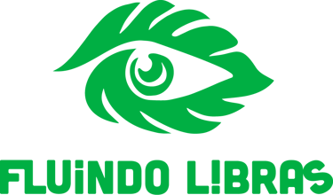 Fluindo Libras logo