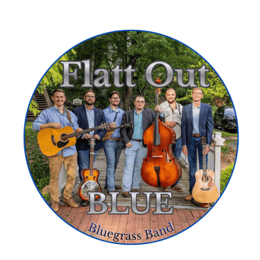Flatt Out Blue logo