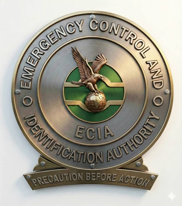 EMERGENCY CONTROL AND IDENTIFICATION AUTHORITY(ECIA) logo