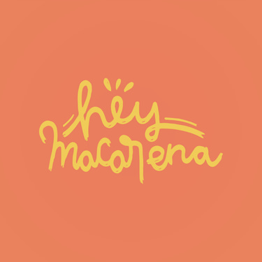 Hey Macarena logo