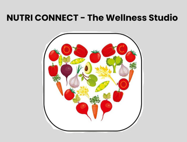 NUTRI CONNECT - The Wellness Studio logo