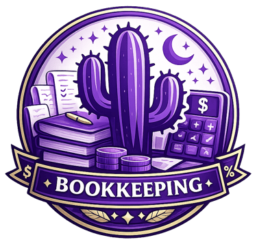 PurpleCactusBookkeeping logo