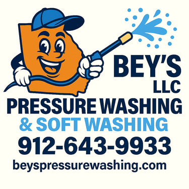 Beys Pressure Washing logo
